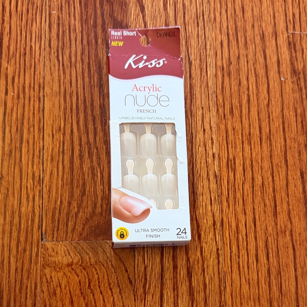 Kiss Nude French Acrylic Nails
